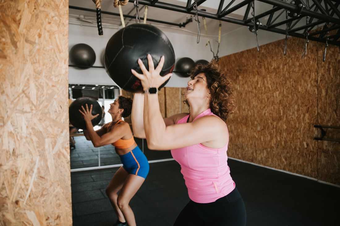 אימון wall ball פונקציונלי באר שבע